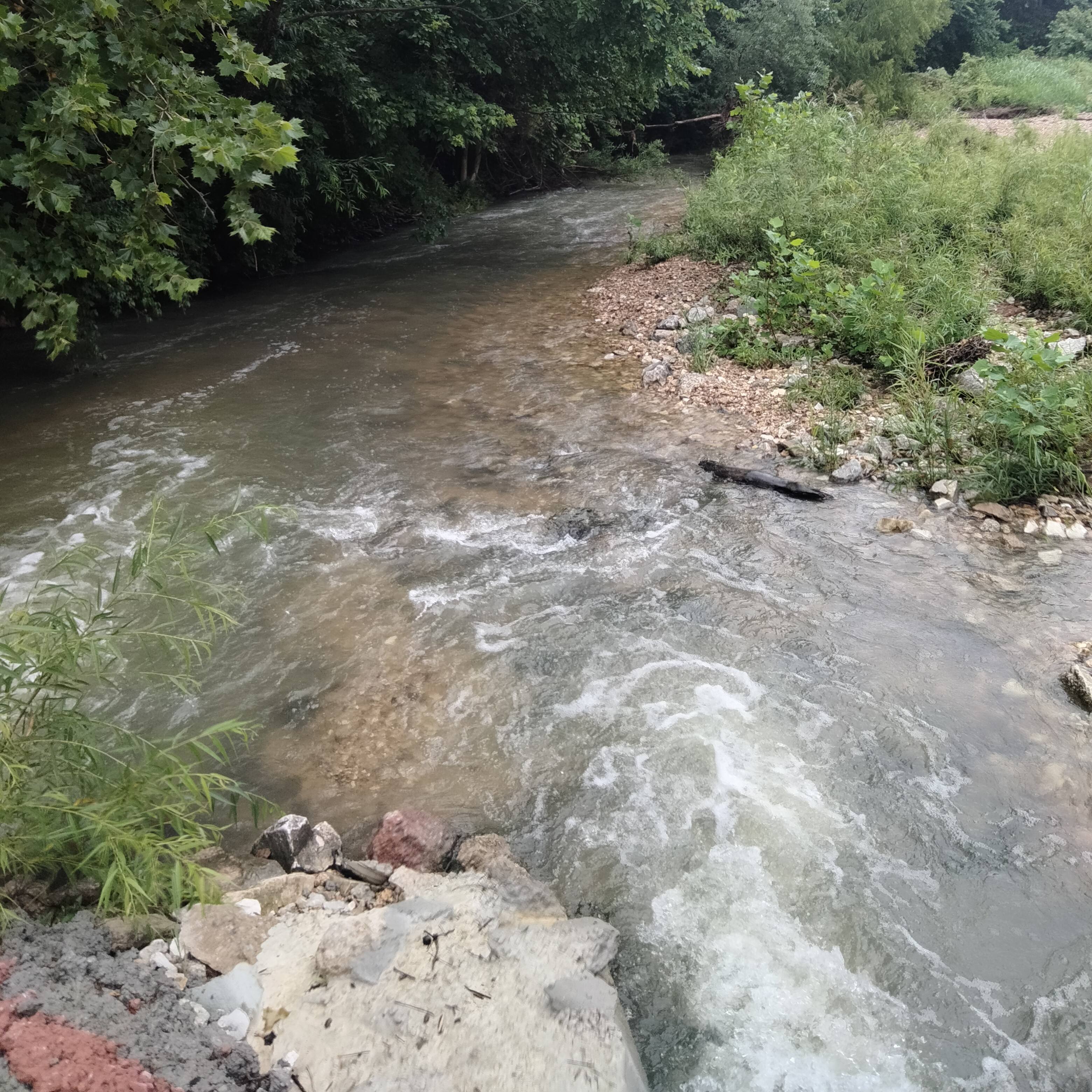 a river near my work